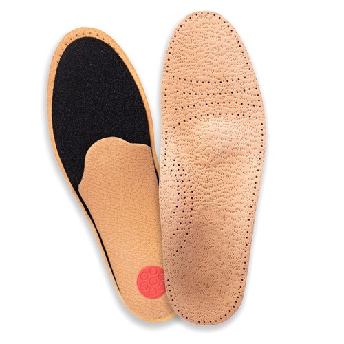 Orthotic leather shoe insoles - orthotic,