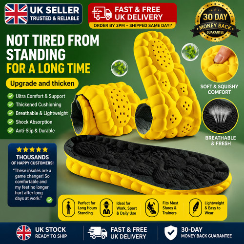 Memory foam shoe insoles - memory,