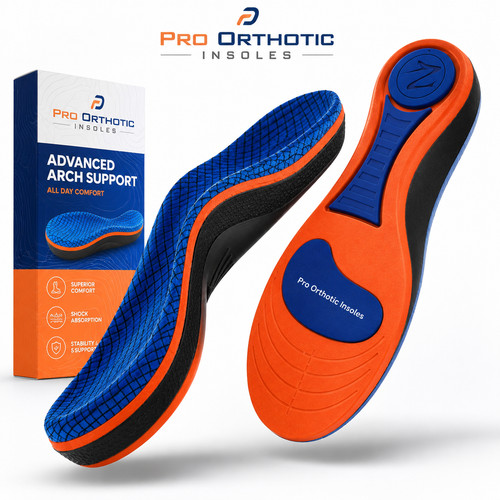 Work boots orthotic insoles - work,