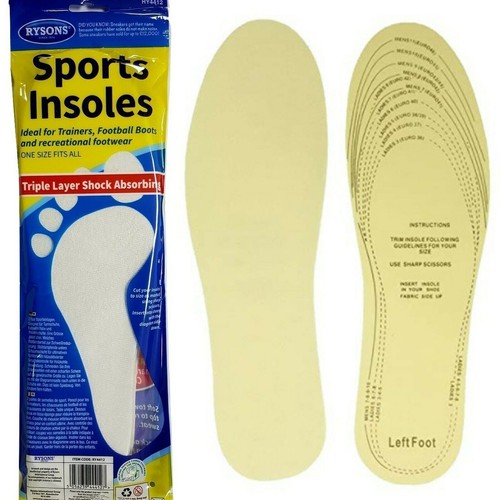 Sports shoe insoles - 4x, insert