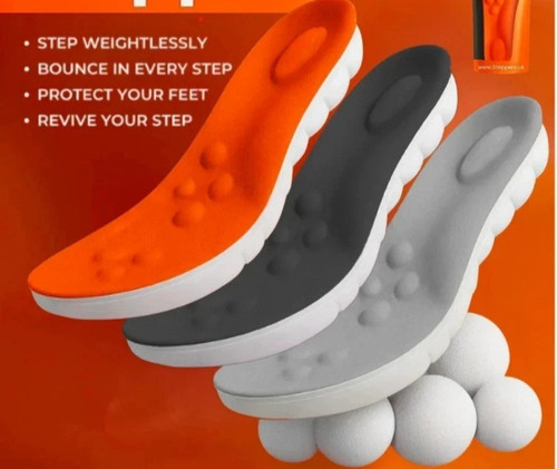 Steppers insoles technology - 4d,