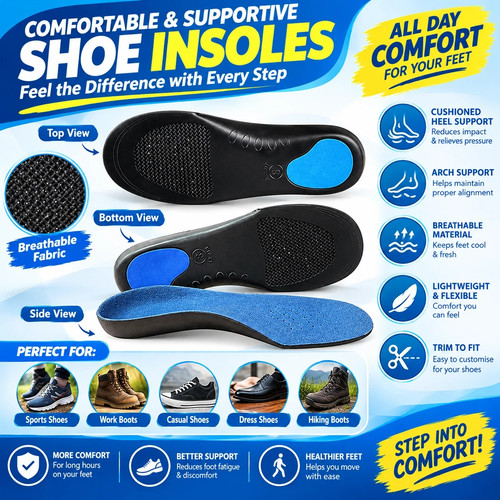 Orthotic insoles arch support - insoles,