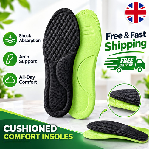Memory foam shoe insoles - memory,