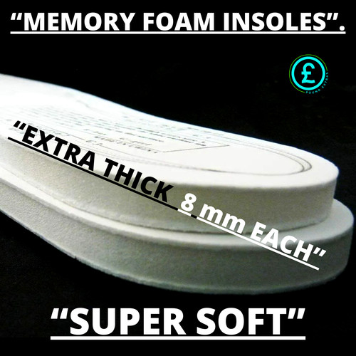 Memory foam insoles shoe - ,