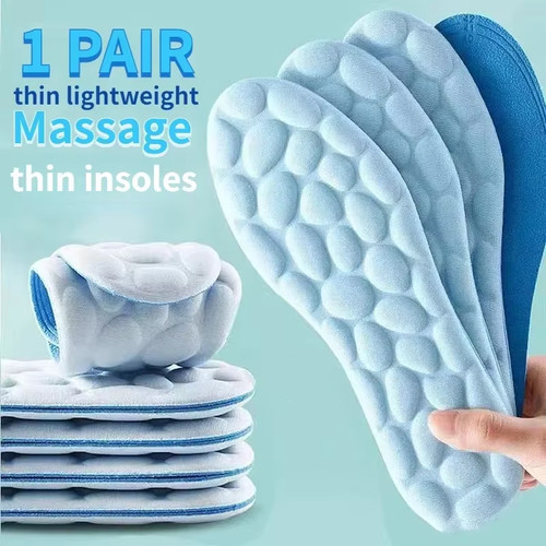 Latex shoe insoles - 4d,