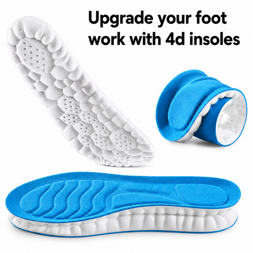 Memory foam shoe insoles - foam,