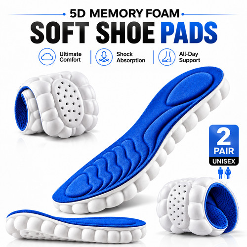 Memory foam shoe insoles - foam,