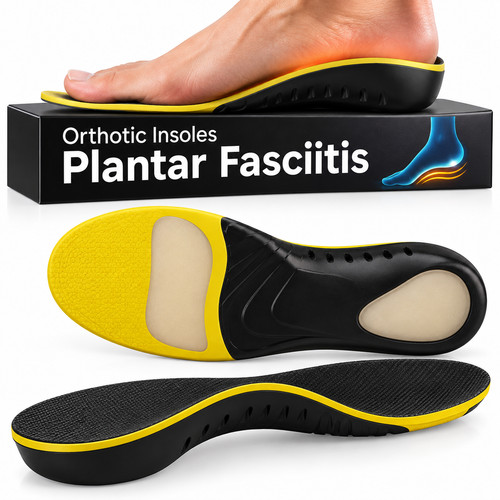 Shoe insoles pair flat feet - pair,