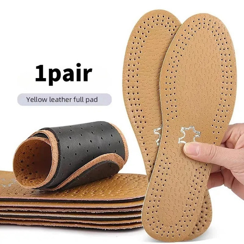 For shoes leather insoles - for, men