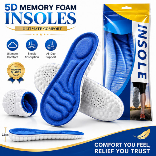 Memory foam shoe insoles for - memory,