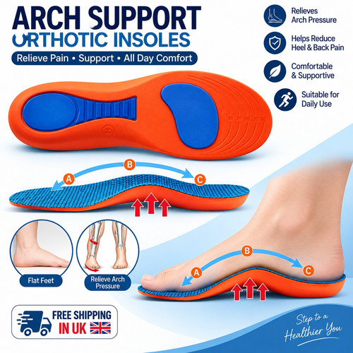 Insoles plantar fasciitis - insoles, arch